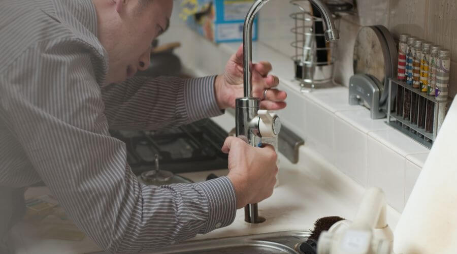 Professional sink repair in Weld, ME